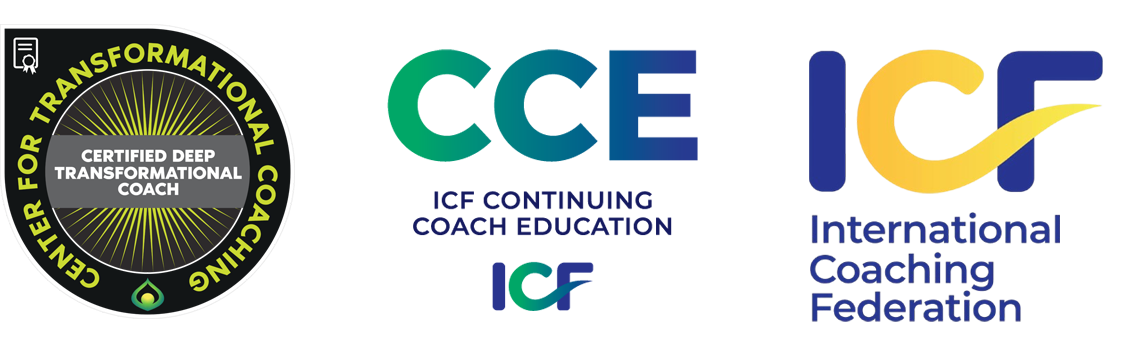 Huy hiệu Certified Deep Transformational Coach, ICF Continuing Coach Education và ICF